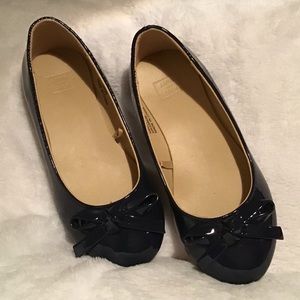 Janie and Jack navy blue flats...size 9